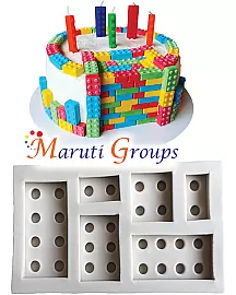 Lego Brick Silicone Mould 