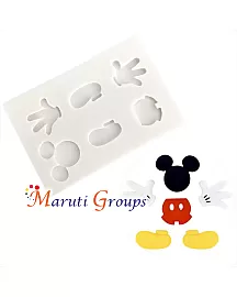 Mickey Mouse - Build it / Assemble it Silicone Mould 