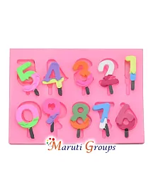 Numbers Silicone Mould