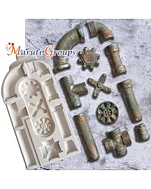 Rusty Pipes Silicone Mould