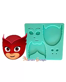 PJ Masks Build It/ Assemble It Silicone Mould - Owlette