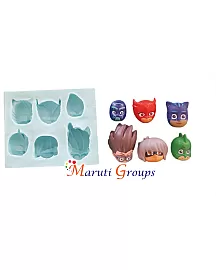 PJ Masks - All Characters Silicone Mould