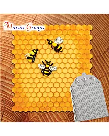 Bee Honeycomb  Silicone Mould
