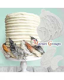 Feathers Silicone Mould & Veiner