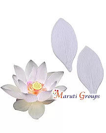 Lotus Flower Leaves Veiner Silicone Mould