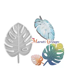 Large Tropical Beach Leaves Silicone Mould