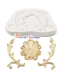Brooch/ Scroll Silicone Mould