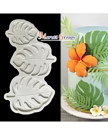 Tropical Beach Leaves Silicone Mould
