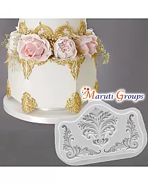 Wedding Scroll Silicone Mould