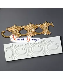 Craft & Vintage Scroll Silicone Mould