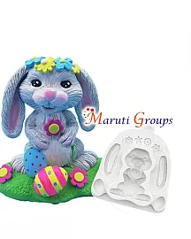 Easter Rabbit Silicone Mould