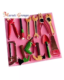 Hardware Tools Silicone Mould - Plier, Saw, Hammer, Screwdrivers, Spanner, Electric Drill