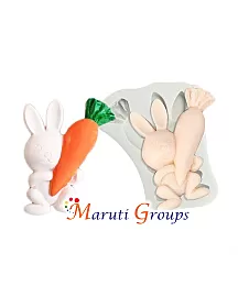 Rabbit / Easter Bunny Silicone Mould
