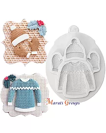 Christmas - Knitted Sweater Silicone Mould