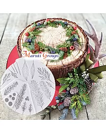 Flower Pro Winter Foliage Silicone Mould