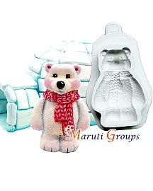 Christmas - Polar Bear  Silicone Mould