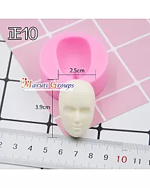 Human Face/ Doll Face Silicone Mould - Type 10