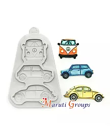 Old cars - Vw, Mini cooper , Beetle Silicone Mould