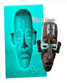 Traditional African Face Mask Silicone Mould