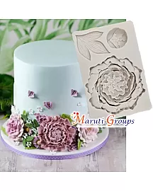 Peony Flower Silicone mould 