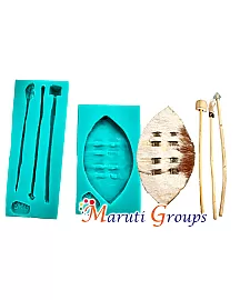 2pc Traditional African Weapons Silicone Mould