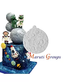 Space Moon Silicone Mould