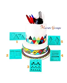 Traditional African Beads - Set Silicone Mould