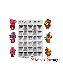 Alphabet Pot Plant Silicone Mould