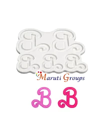 Barbie  Text Silicone Mould