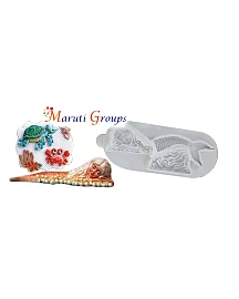 Mermaid Tail Silicone Mould - 16cm x 6.5cm