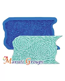 Rosette Ruffle Silicone mould