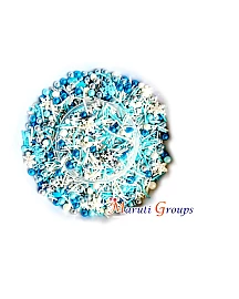 Assorted Frozen / Winter Sprinkles - 100g - Snowflake / Pearl Balls - Colours: Blue , Pink, silver, white and Light Blue