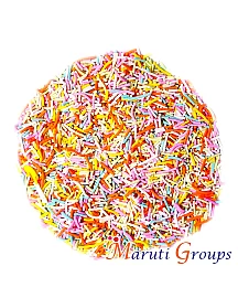 Assorted Rainbow Pastel Vermicelli Sprinkles Baking & Cake Decoration 100g