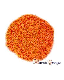 Assorted Orange Vermicelli Sprinkles Baking & Cake Decoration 100g
