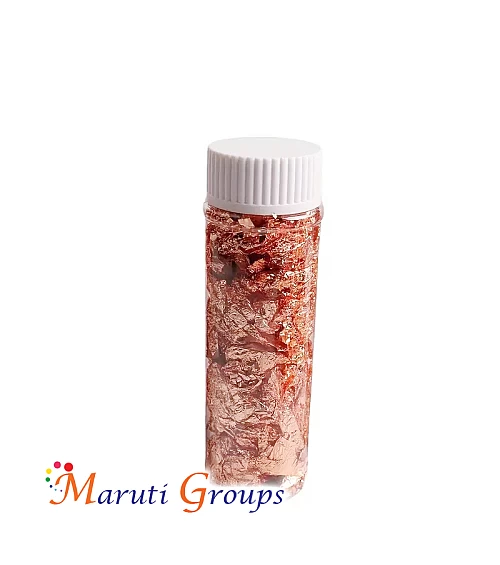 3pc Edible Rose Gold, Gold and Silver Foil for Cake Decorating – Food Grade Leaf Sheets