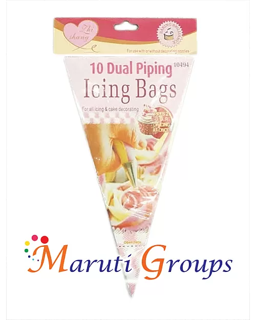 Dual Piping Bags 30cm x 19.5cm