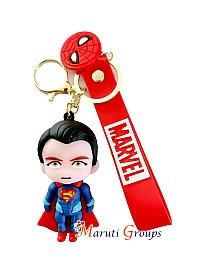 Justice League - Superman Keyring - 3D Keyring (Blue & Red)
