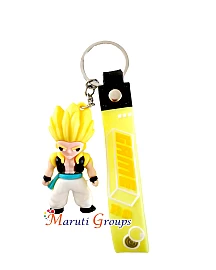Dragon Ball Super / Dragon Ball Z / Dragon Ball GT - Gotenks Super Saiyan Keyring - 3D Keyring - Approx Small Size : 6.5cm x 3.5cm