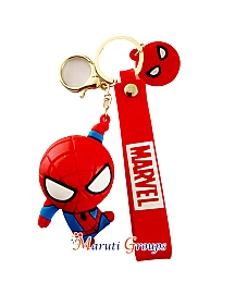 Spider-Man Keyring - 3D Keyring (Blue & Red)