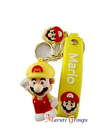 Super Mario Keyring - 3D Keyring (Yellow, Design 4)