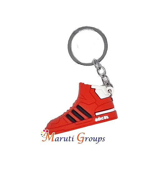 Adidas Shoes Ball Keyring - 3D Keyring (Red)
