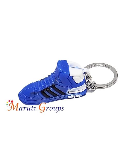 Adidas Shoes Ball Keyring - 3D Keyring (Blue)