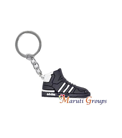 Adidas Shoes Ball Keyring - 3D Keyring (Black)