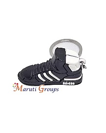 Adidas Shoes Ball Keyring - 3D Keyring (Black)