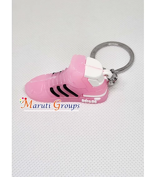Adidas Shoes Ball Keyring - 3D Keyring (Pink)