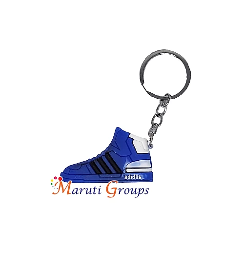 Adidas Shoes Ball Keyring - 3D Keyring (Blue)