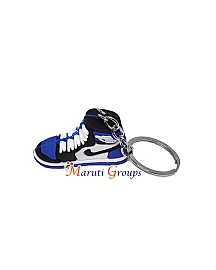 Nike Shoes Ball Keyring - 3D Keyring (Blue)
