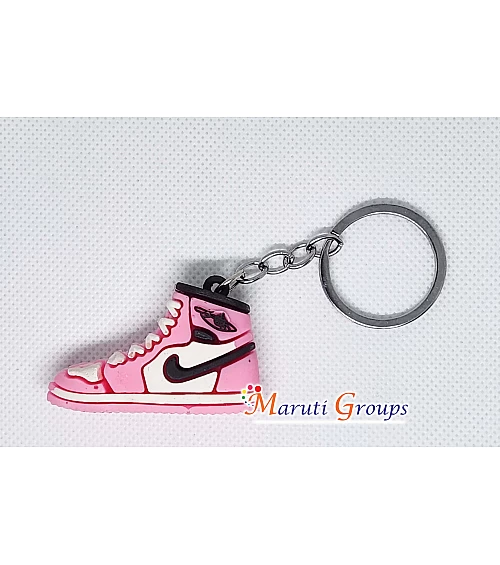Nike Shoes Ball Keyring - 3D Keyring (Pink)