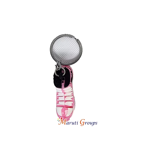 Nike Shoes Ball Keyring - 3D Keyring (Pink)