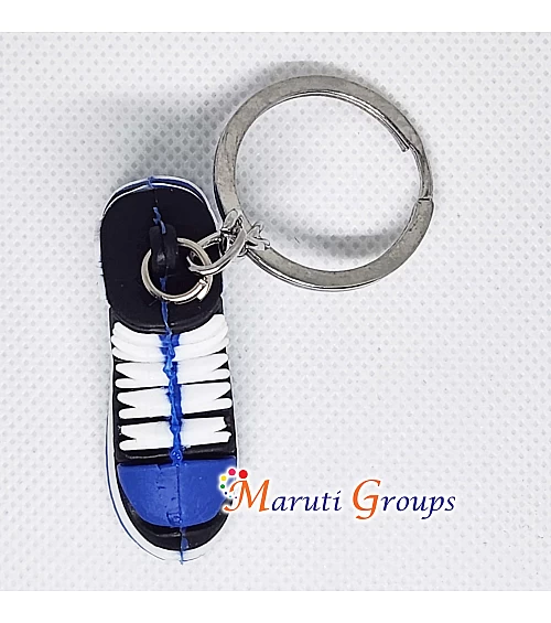 Nike Shoes Ball Keyring - 3D Keyring (Blue)